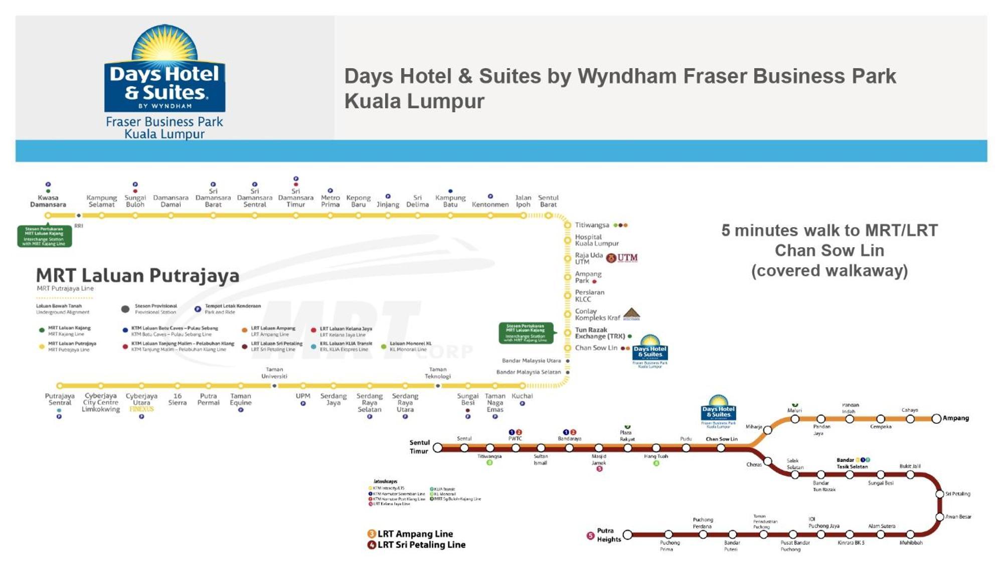 เดย์ โฮเต็ล แอนด์ สวีท บาย วินด์แฮม เฟรเซอร์ บิสซิเนส พาร์ค กัวลาลัมเปอร์ Hotel ภายนอก รูปภาพ